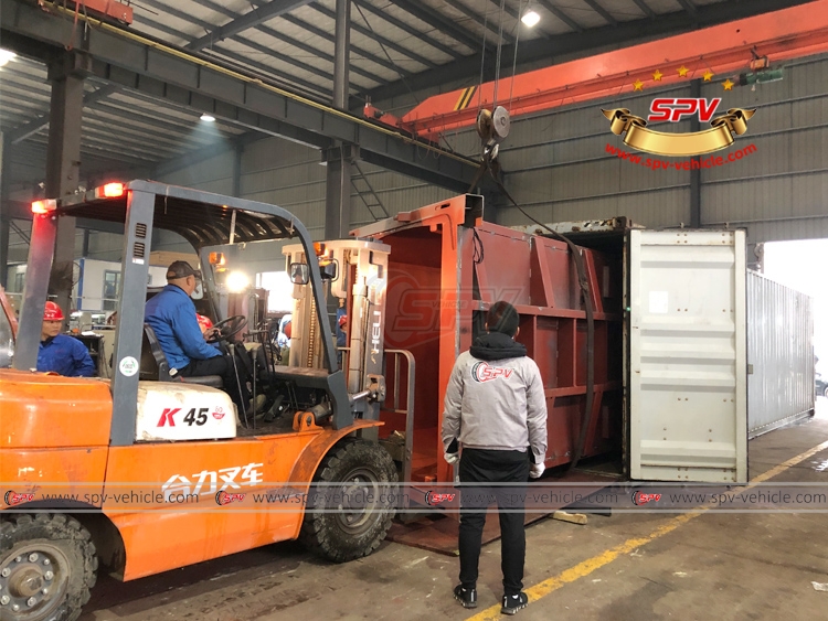 10 CBM Garbage Compactor Body - Loading 03 10 CBM Garbage Compactor Body - Loading 03